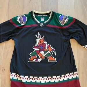 NHL Arizona Coyotes Kachina Fanatics Jersey Breakaway sz 50 M black premium